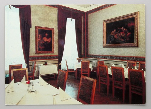 Postkarte barockschloß - postkarte,