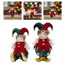 Weihnachtsclown-Puppe