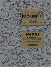 Orchesterprobespiel: Fagott /