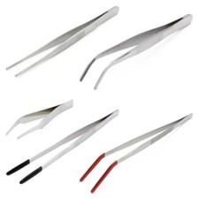 Futterpinzette aus Edelstahl -