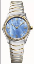 Ebel damenuhr wave - wave, 34