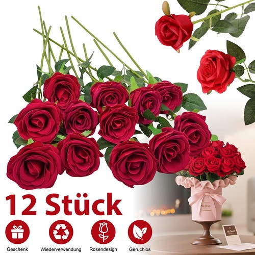 Künstliche rosen kunstrosen - rosen,