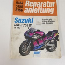 Suzuki GSX-R 750 W EZ:95 Fahrerhandbuch Reparaturanleitung und Pflege 81363