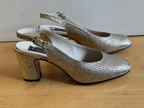 Vintage glitter heels - glitter, 37