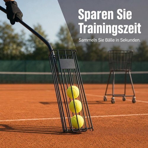 Tennisball wagen aus metall - tennisball,