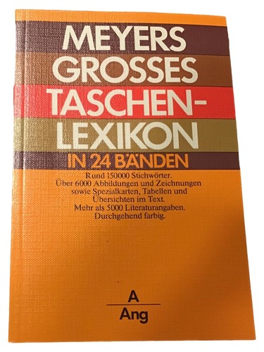 Meyers taschenlexikon band - meyers, 1