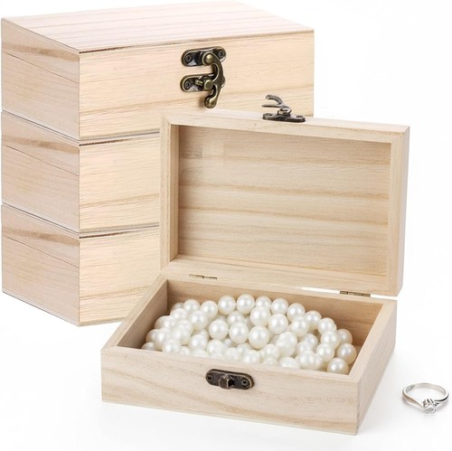 Stück holzkiste mit deckel - 4,
