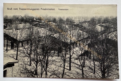 Ansichtskarte friedrichsfeld - ansichtskarte,