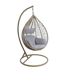 Polyrattan hängesessel mit - hängesessel,