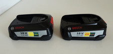 2 x Bosch Akku PBA 18 V LI-Ion, 18 V, 2,5 Ah Ersatz Akku für (grüne Serie)