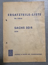 Ersatzteilliste Sachs  50/4