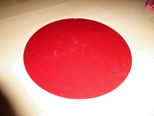 Scheibe rot für Zugschlusslaterne DB/DR, Deutsche Reichsbahn; Ø200mm