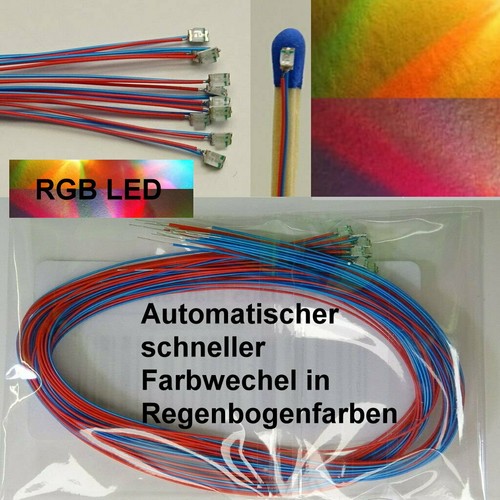 Stück smd led 0805 rgb - 10,