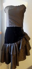 sexy Abendkleid, Cocktailkleid, Ball -Gr. 40- schulterfrei, Gothic, schwarz #11
