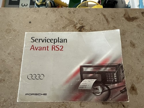 Audi rs2 serviceheft - serviceheft, original