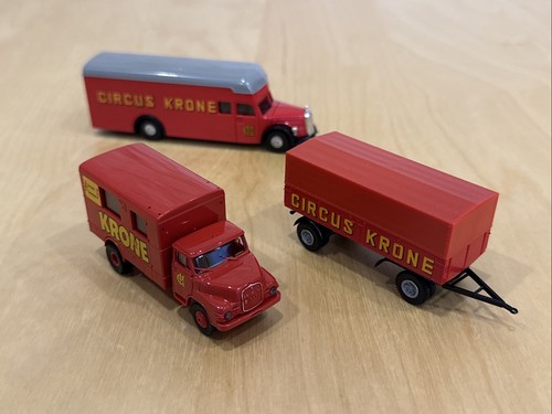 Brekina circus krone - circus, set