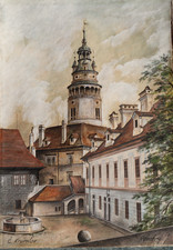 J. Novotný aquarellierte