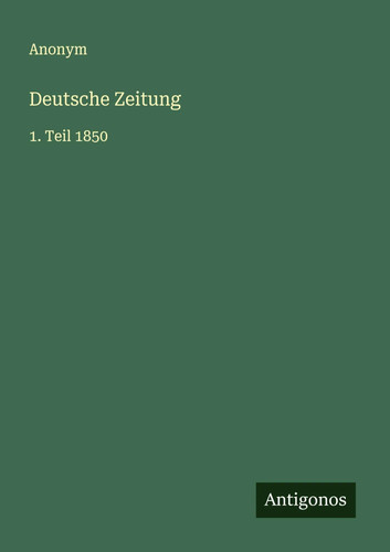 Anonym deutsche zeitung - |,