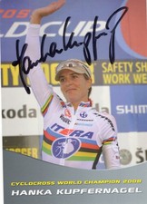 Hanka Kupfernagel - Radsport - original signierte Autogrammkarte