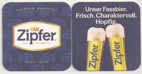 Zipfer bier bierdeckel - bier,