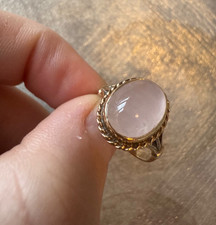 9 kt Vintage Gelbgold Cabochon