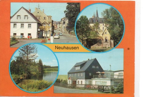 Postkarte sachsen - sachsen,