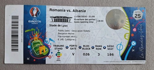 Sammler used ticket uefa - sammler,