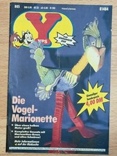 YPS Heft OHNE Gimmick Nr. 805 Die Vogel-Marionette ; Extra-Blatt