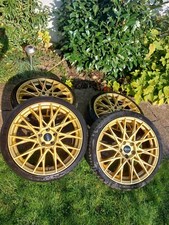 Kompletträder Dotz Fuji Gold - Skoda Octavia RS (5E)