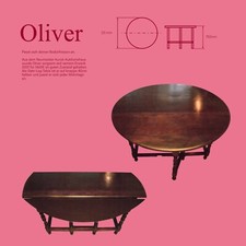 OLIVER Antiker Gate-Leg