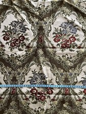 Damast Stoff Rest Jacquard