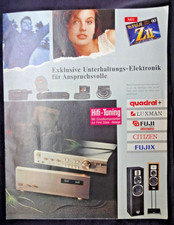 HIFI TUNING KATALOG, SEITEN 12, PREISE, QUADRAL TITAN, LUXMAN,FUJI,CITIZEN,FUJIX