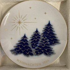 KPM Weihnachtsteller 1986
