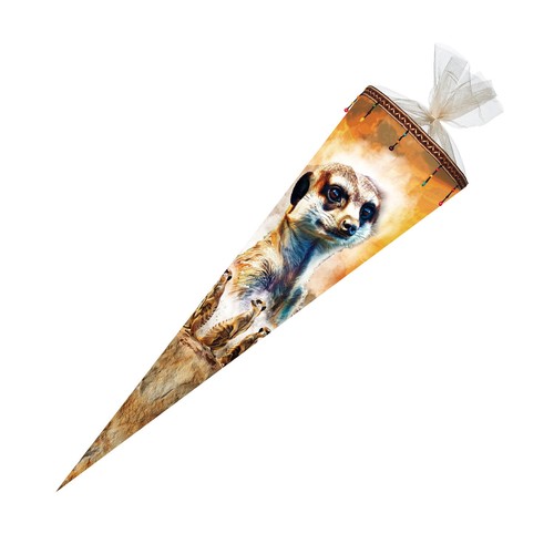 Schultüte zuckertüte - schultüte, /