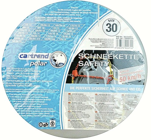 Cartrend schneeketten safety - schneeketten,