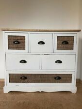 Komode mit Schubladen weiß