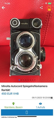 Minolta autocord kamera - autocord,