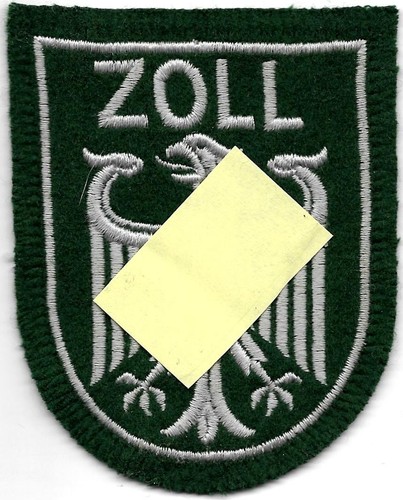 Zoll alt grün inaktuell - zoll,