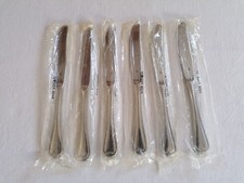 6x WMF Augsburger Faden Cromargan  Messer 21,5 cm Unbenutzt