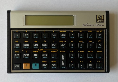 15c collectors edition rpn - hp,