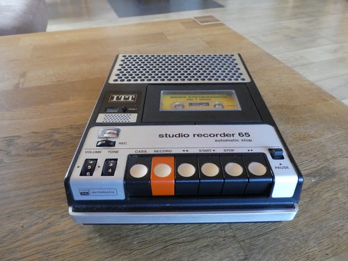 Tragbarer kassettenrecorder - tragbarer,