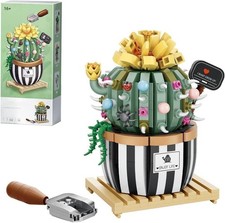 721x Mini Bonsai Sukkulenten Baustein Blumenstrauß Baustein Home Deko Geschenk