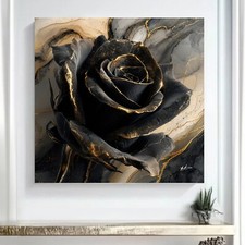 Leinwand Bild Blume Rose Natur