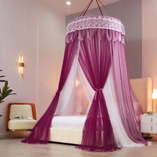 Gehängt Moskitonetz Doppelschicht Bett Baldachin Prinzessin Kuppel Zelt Vorhänge