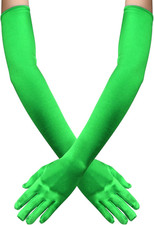 55 CM Damen Lange Satin