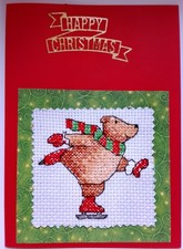 Weihnachtskarte fertig