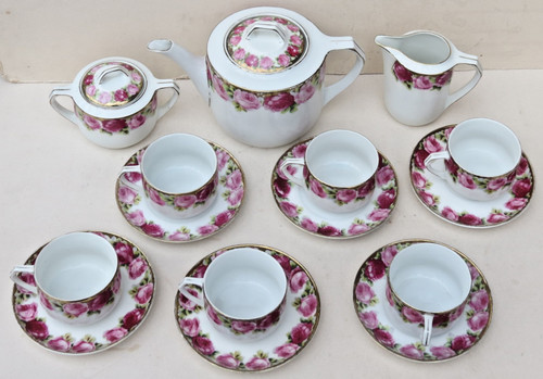 Komplettes kaffee service mit - komplettes,
