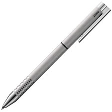 LAMY 606 Mehrsystemschreiber logo twin pen silber/brushed - schwarz Bleistift