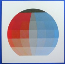 JOHANNES ITTEN  Serigraphie 1930-1940   "Konstruktion & Farbe"