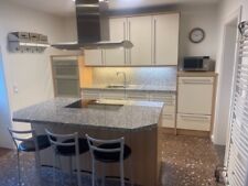 Nolte Küche mit Kochinsel, gebraucht, Granit, alle E-Geräte, Selbstabbau